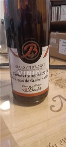 Ельзас Гевюрцтрамінер Sélection de Grains Nobles Château Pierre et Frédéric Becht Sélection de Grains Nobles 2018