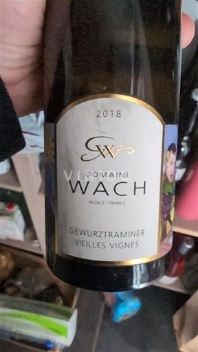 Ельзас Domaine Wach Gewurztraminer Vieilles Vignes 2018