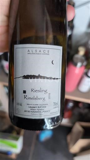 Alsace Laurent Bucher Riesling Rimelsberg 2018