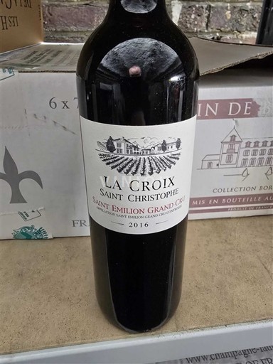 Bordeaux Saint-Émilion Grand Cru Grand Cru La Croix Saint Christophe 2016