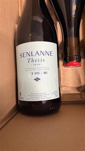 Rhônetal Côtes du Rhône Senlanne Thesis 2024