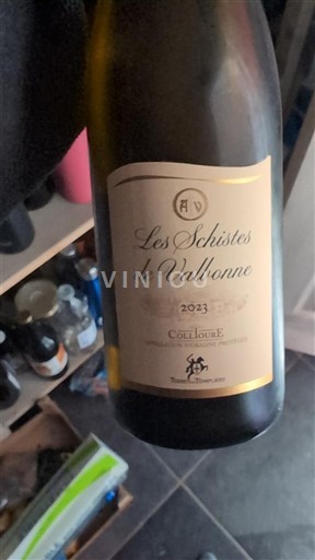 Roussillon Collioure Les Schistes de Vallonne 2023