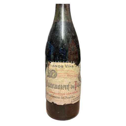 Vallée du Rhône Châteauneuf-du-pape Domaine des Pontifes 1964
