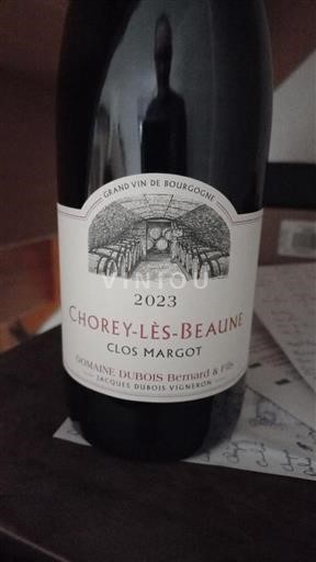 Burgundy Chorey-lès-Beaune Domaine Bois Bernard & Fils Clos Margot 2023