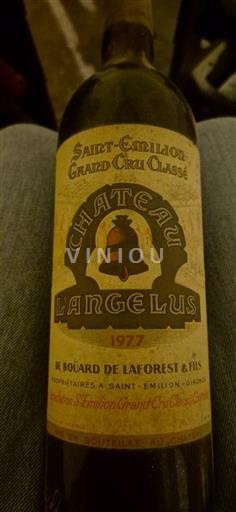 Bordéus Saint-Émilion Grand Cru Grand Cru Château Angélus 1977