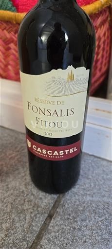 Лангедок Фіту Cave de Castelmaure - Cascastel Réserve de Fonsalis 2022