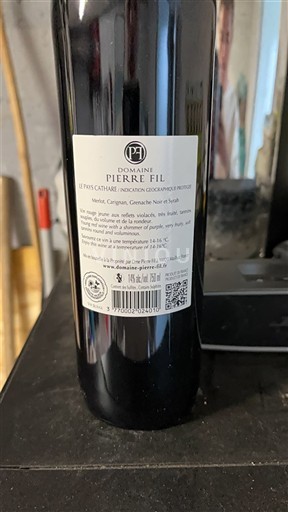 Лангедок Не вказано Domaine Pierre Fil Без вінтажу