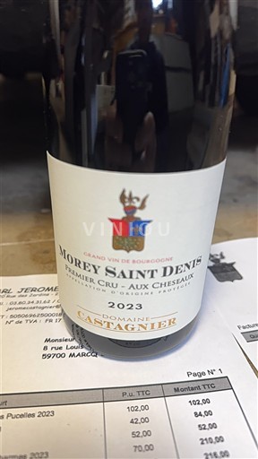 Бургундія Morey-Saint-Denis Premier Cru Domaine Jérôme Castagnier Premier Cru - Aux Cheseaux 2023