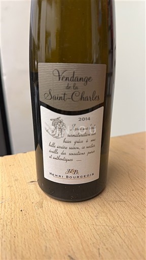Thung lũng sông Loire Sancerre. Henri Bourgeois Vendange de la Saint-Charles 2014