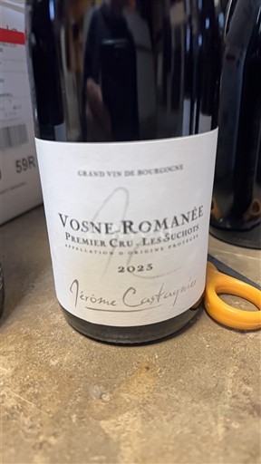 Borgoña Vosne-romanée Premier Cru Domaine Jérôme Castagnier Les Suchots 2023