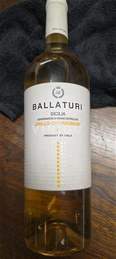 Сицилія Ballaturi Grillo-Chardonnay 2018