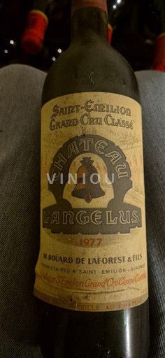 Bordeaux Saint-Émilion Grand Cru Château Angélus 1977