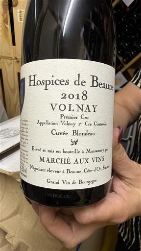 Бургундія Вольне Grand Cru Hospices de Beaune Blondeau 2018