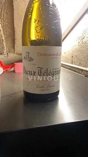 Thung lũng Rhône Châteauneuf-du-pape Domaine Vieux Télégraphe La Crau 2015