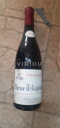 Рона долина Шатонеф-дю-Пап Domaine Vieux Télégraphe La Crau 2015