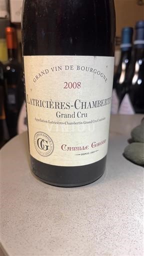 Бургундія Латрисьер-Шамбертен Grand Cru Camille Giroud 2008
