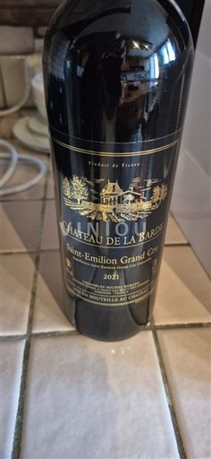 Bordeaux Saint-Émilion Grand Cru Château La Barde 2021