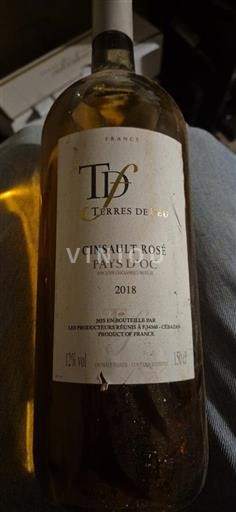 Linguadoca e Rossiglione Paese d'Oc Terres de Fée Cinsault Rosé 2018