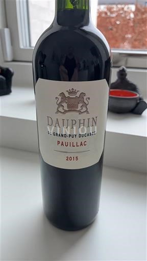 Бордо Пойяк Château Grand-Puy Ducasse Dauphin de Grand-Puy Ducasse 2015