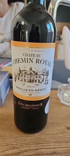 Бордо Муліс-ан-Медок Château Chemin Royal 2012