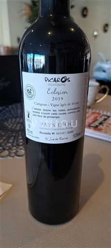 Лангедок та Руссійон Паї д'Ок Domaine PicaroS domaine Éclosion 2019