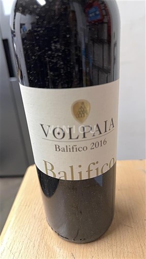 Vini Rouge sec Balifico Volpaia 2016 Italia Toscana Non specificato DOC