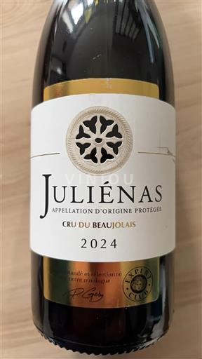 Rượu vang Rouge sec Les Crus du Beaujolais 2024 Pháp Beaujolais Juliénas AOC