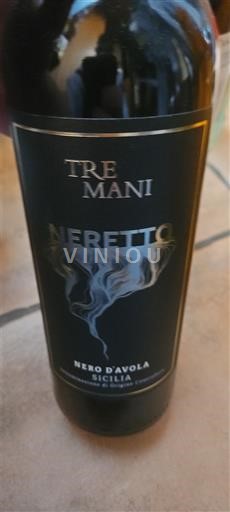 Сицилія Tre Mani Neretto Без вінтажу
