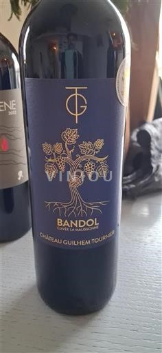 Vina Rouge sec Cuvée La Malissonne Château Guilhem Tournier 2022 Francija Provansa Bandol AOC