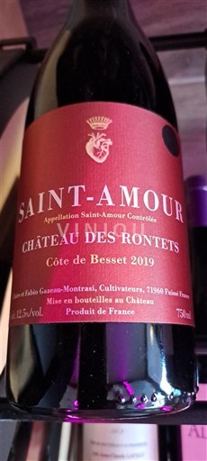 Божоле Сен-Амур Château S Rontets Côte de Besset 2019