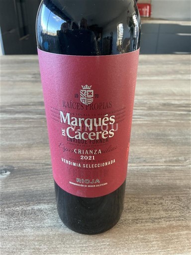 Rioja Marqués de Cáceres Crianza Vendimia Seleccionada 2021