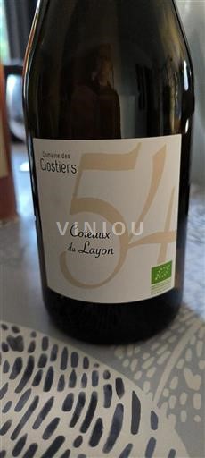 Dolina Loare Coteaux-du-Layon Domaine S Clostiers 54 2025