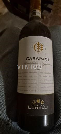 Умбрія Монтевалько Сагрантіно Tenute Lunelli Carapace 2014