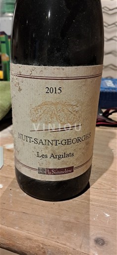 Burgundija Nuits-Saint-Georges La Sommelière Les Argilats 2015