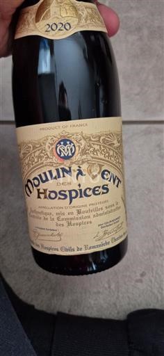 Viner Rouge sec Moulin-à-Vent des Hospices Hospices de Romanèche-Thorins 2020 Frankrike Beaujolais Moulin-à-vent AOC