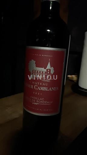 Бордо Кадильяк-Кот-де-Бордо Château Tour Camblanes 2019