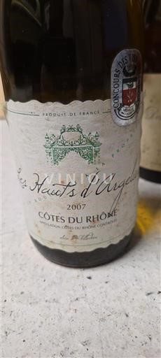 Rhônetal Côtes du Rhône Les Hauts d'Angel 2007