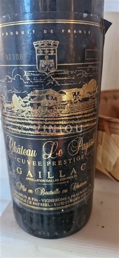 Sud-Ovest Gaillac Château Le Payssel Prestige Senza annata