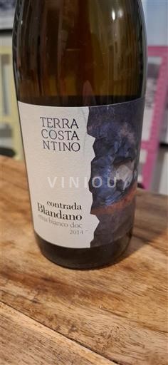 Sicilia Không được chỉ định Terra Costantino Contrada Blandano 2014