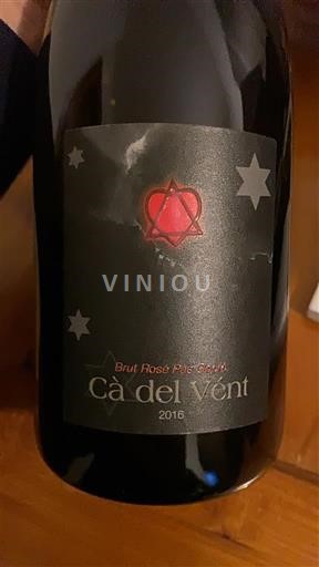 Ломбардія Франчакорта Cà del Vént Brut Rosé Pas Dosé 2016