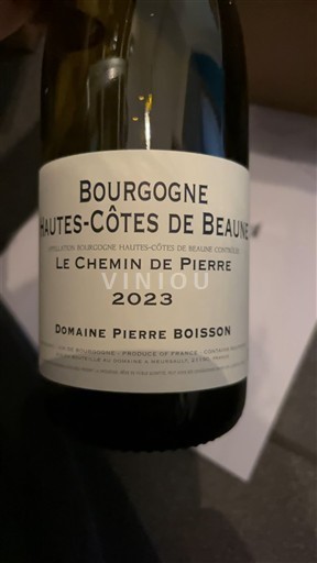 Bourgondië Niet gespecificeerd Domaine Pierre Boisson Le Chemin de Pierre 2023