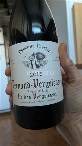 Burgund Pernand-Vergelesses Premier Cru Domaine Pavelot Ile des Vergelesses 2018