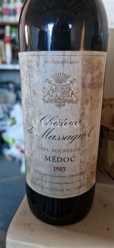 Bordeaux Médoc Château Masseguil 1985