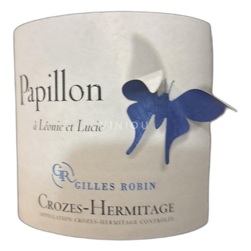 Vallée du Rhône Crozes-hermitage Gilles Robin Papillon - à Léonie et Lucie 2015