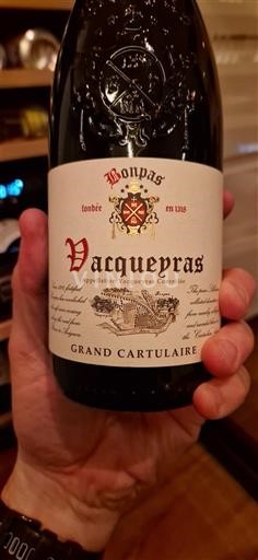 Rona dolina Vacqueyras Bonpas Grand Cartulaire 2023