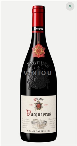 Lugina e Ronës Vacqueyras Bonpas Grand Cartulaire 2023