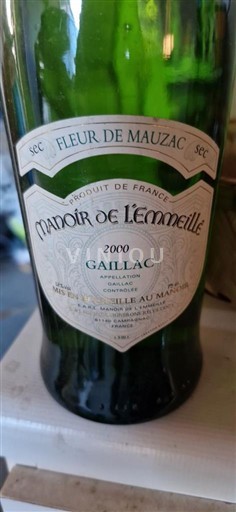 Sud-Ovest Gaillac Manoir de l'Emmeille Fleur de Mauzac 2000