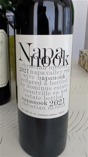 AVA de California Valle de Napa Dominus Estate Napanook 2021