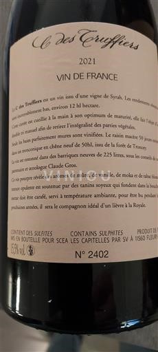 Лангедок La negly Clos des truffiers 2021