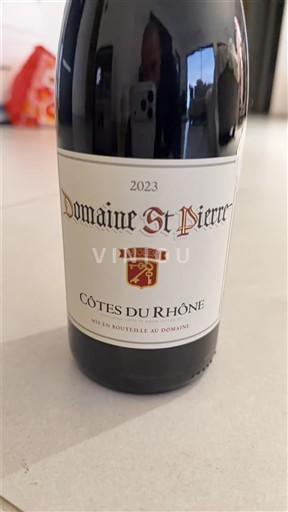 Thung lũng Rhône Côtes-du-rhône Domaine St Pierre 2023
